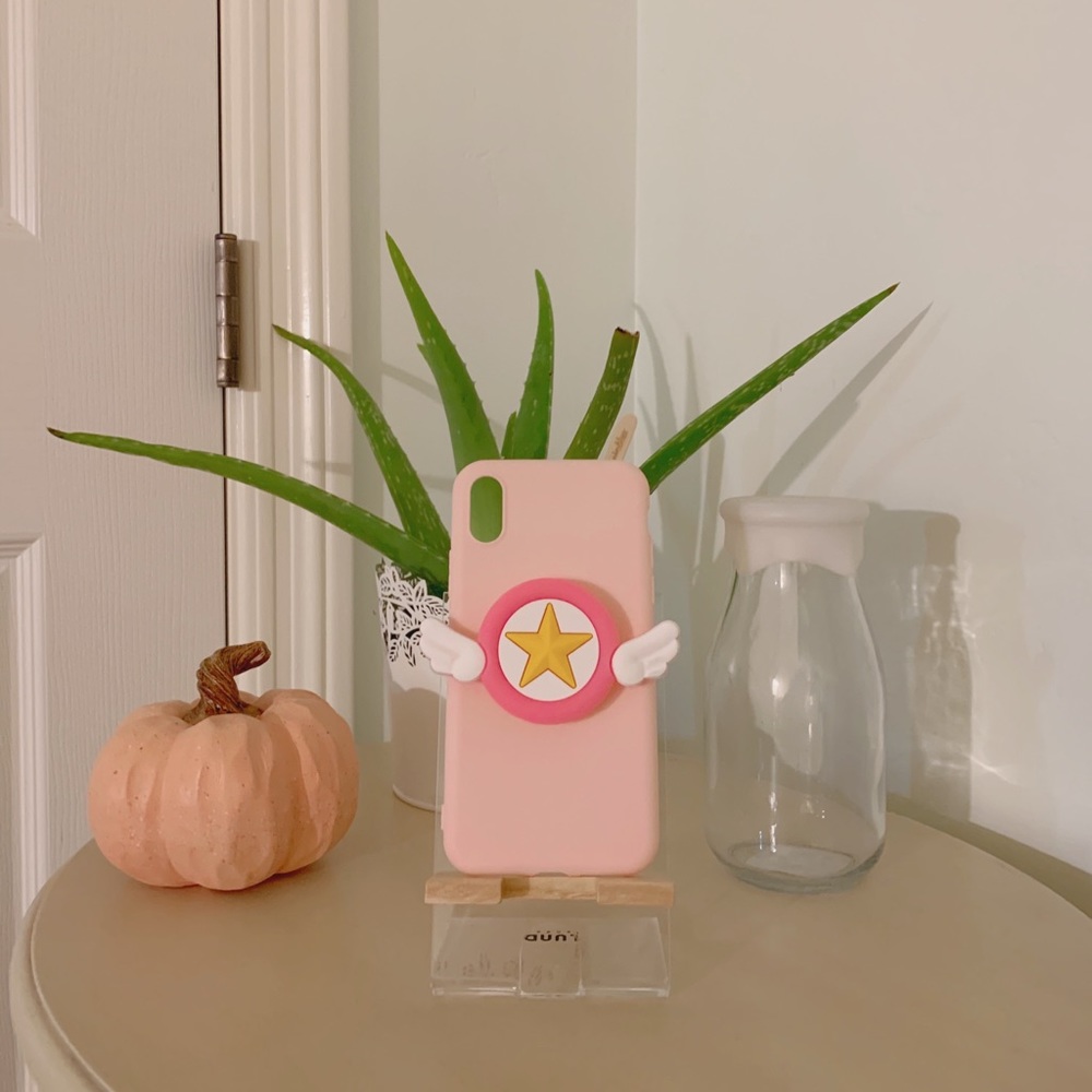 Sailor Moon phone case with popsocket